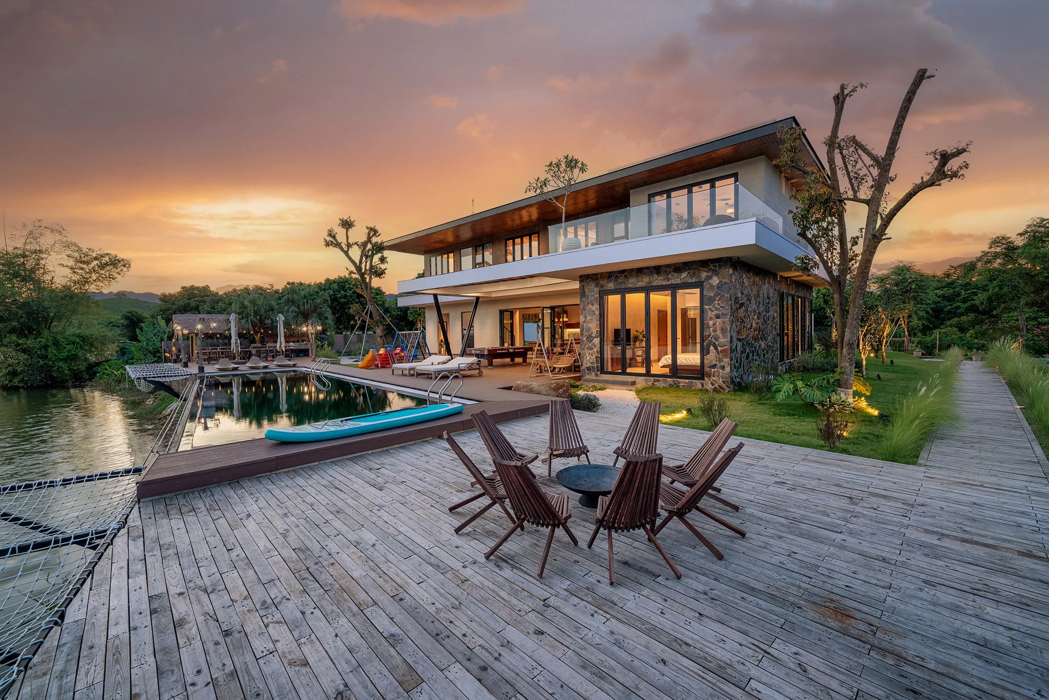 Balu Villa - Lạc Thuỷ - ảnh 4